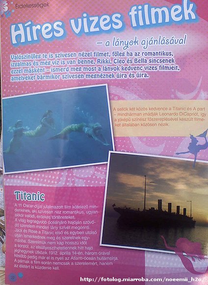 Pág. de revista H2O en otro país