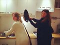 Cariba Heine con una amiga