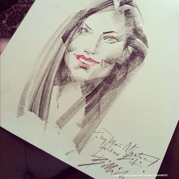 Dibujo Phoebe Tonkin