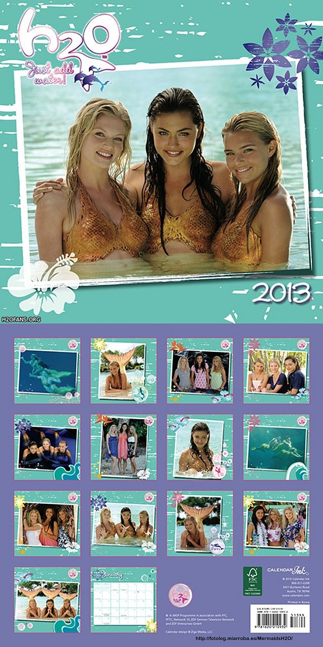 Portada calendario H2O 2013