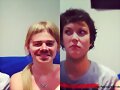 Cariba Heine jugando con el photoshop