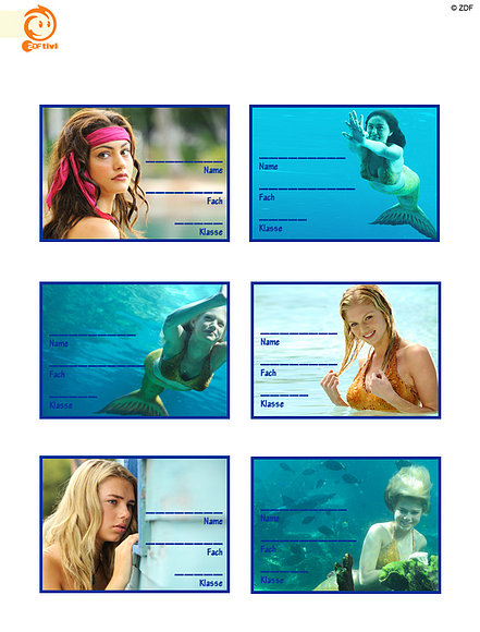 Targetas H2O Just Add Water 3ª temporada
