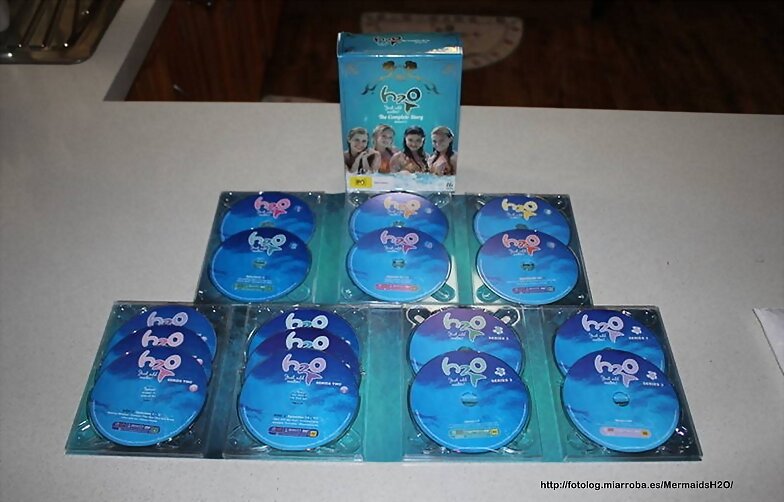 Pack H2O temporadas 1-3 en otro país