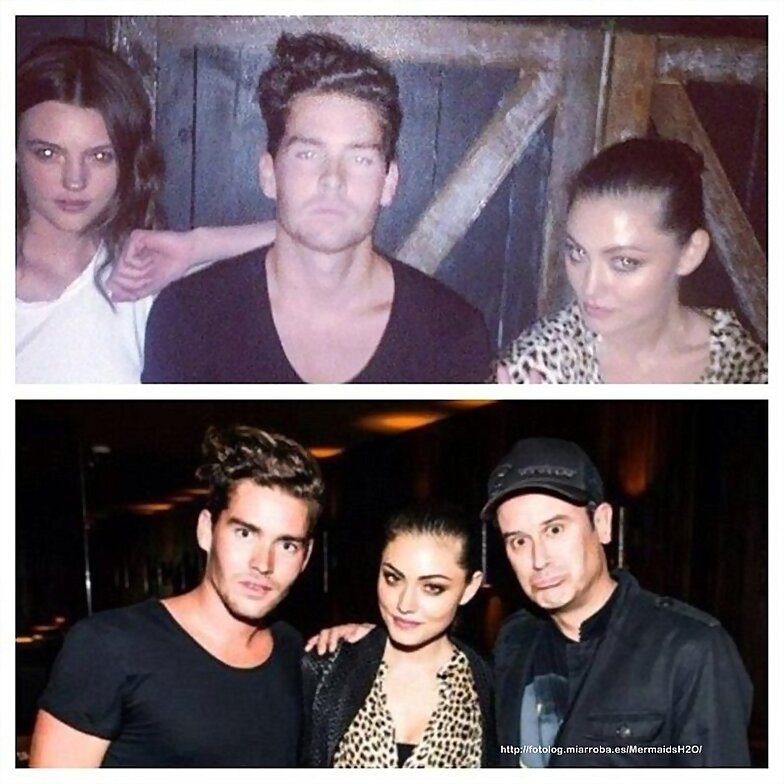 Phoebe Tonkin con amigos