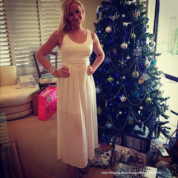Taryn Marler el día de Navidad