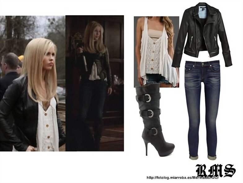 Vistete como Claire Holt en 'The Vampire Diaries'
