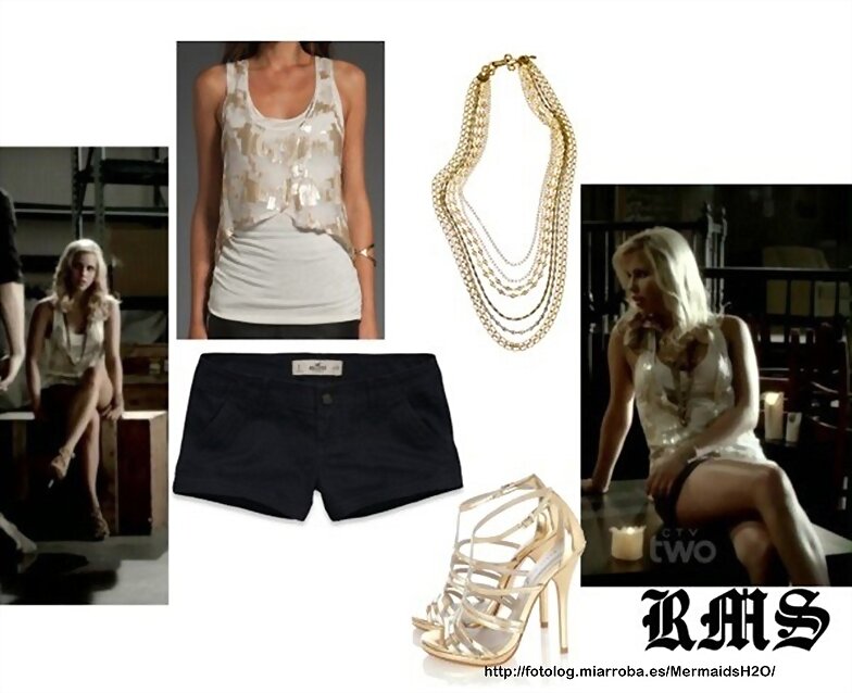 Vistete como Claire Holt en 'The Vampire Diaries'