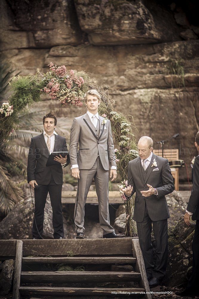 Boda Luke Mitchell & Rebecca Breeds | 5 Enero 2013