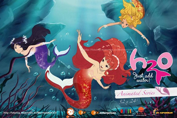 ¿Nueva serie dibujos animados con el nombre H2O?