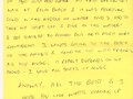 Carta escrita por Luke Mitchell