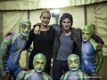 Claire Holt en el Cirque Du Soleil