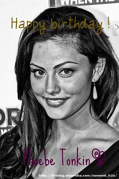 Happy Birthday Phoebe Tonkin!