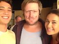 Chai Romruen y Gemma Forsyth en el set