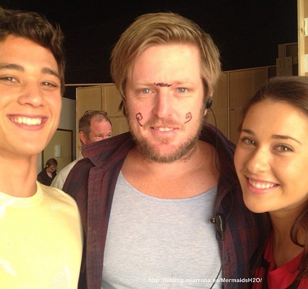 Chai Romruen y Gemma Forsyth en el set