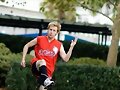 Angus McLaren jugando a f&uacute;tbol!