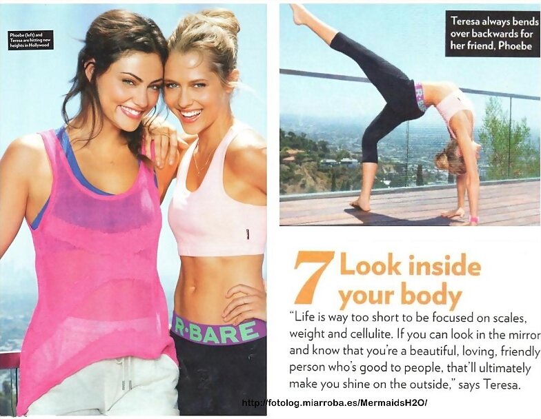Phoebe Tonkin para 'Australian Womens Fitness'