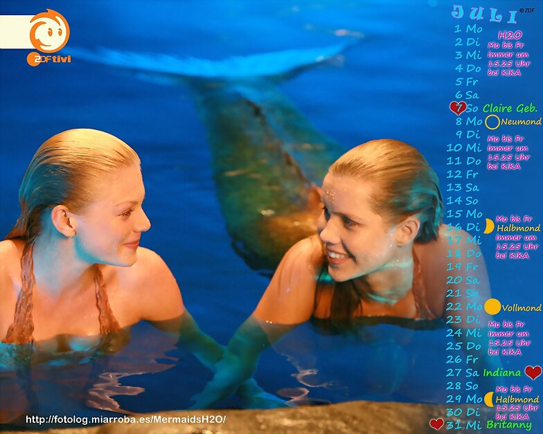 Calendario H2O Julio de 2013