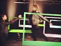 BTS photoshoot Luke Mitchell para Tomorrow People