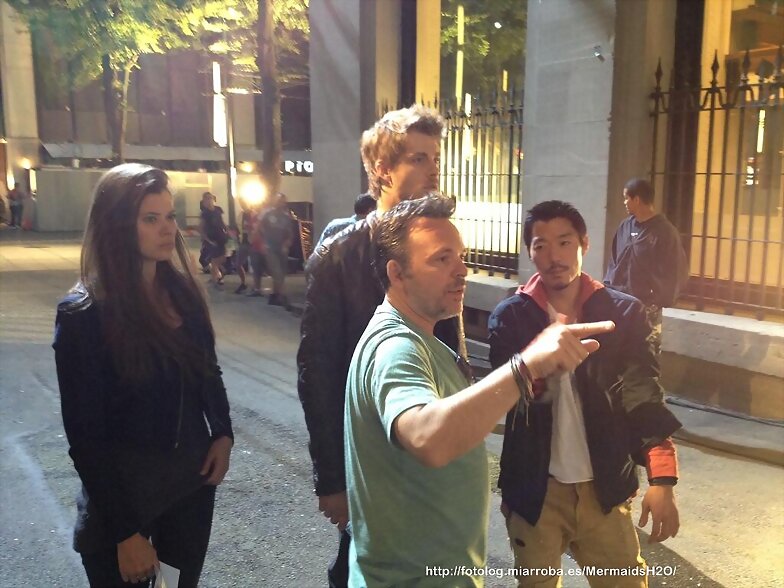 BTS del 1x02 'In too Deep' de The Tomorrow People