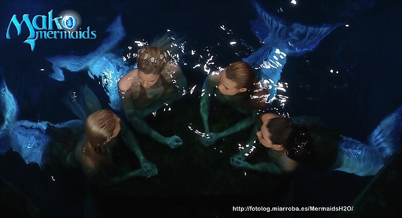 Sirena, Aquata (hermana de Sirena), Lyla y Nixie