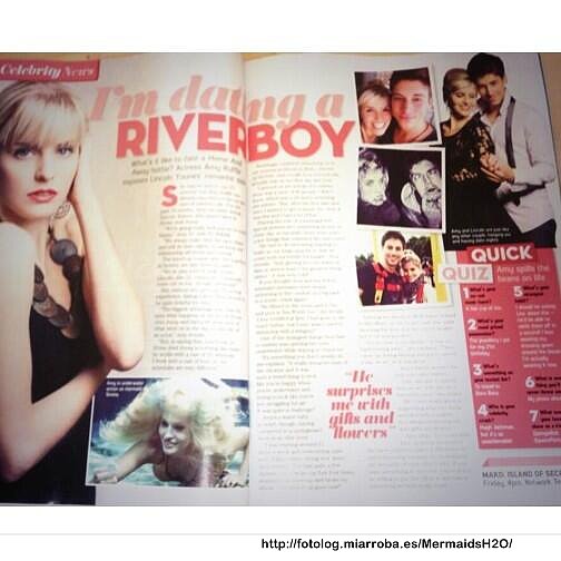 Mako Mermaids, Amy Ruffle en la revista de TV Week