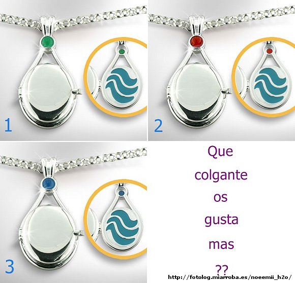 El colgante de H2O Just Add Water