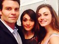 Phoebe Tonkin en el set de The Originals
