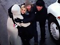 Claire Holt en el set de The Vampire Diaries T4