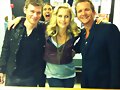 Claire Holt en el set de The Vampire Diaries T3