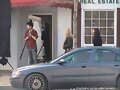 Claire Holt en el set de The Vampire Diaries T4