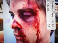 BTS de Luke Mitchell en The Tomorrow People