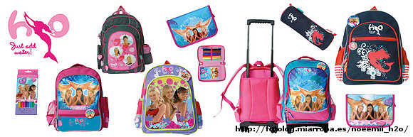 Mochilas, estuches, etc... de H2O Just Add Water