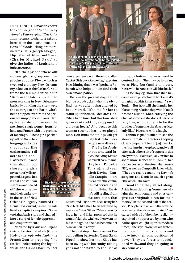 Scan TV Guide The Originals 1x10 The Casket Girls