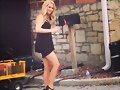 Claire Holt en el set de The Originals