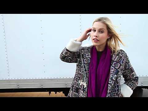 Claire explicando su nueva peli &quot;Blue Like Jazz&quot;