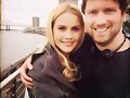 Claire Holt en el set de The Originals