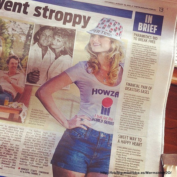 Cariba Heine en la serie Howzat!Kerry Packer's War