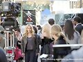 Behind the scenes Claire Holt en The Originals