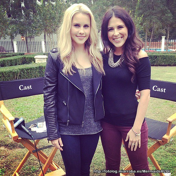 Claire Holt entrevista en el set de The Originals