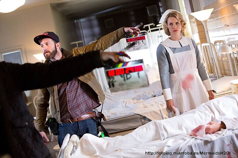 BTS de Claire Holt en The Originals (1x14)