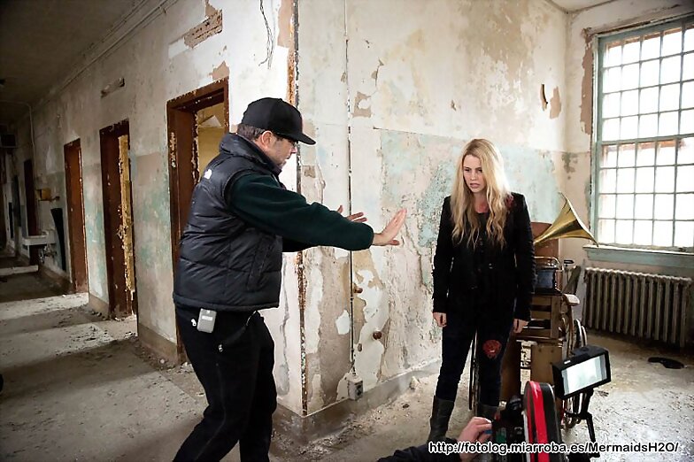 BTS de Claire Holt en The Originals (1x14)