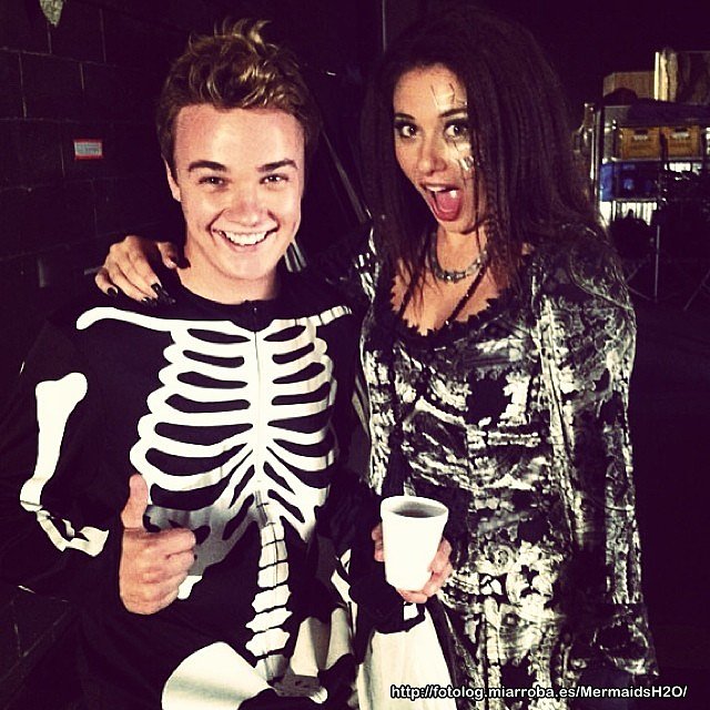 Behind the scenes Mako Mermaids 1x18 de halloween