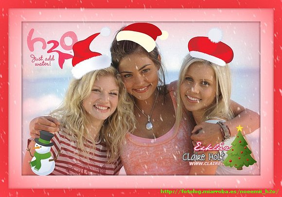 Rikki Cleo y Emma! ¡Feliz navidad!
