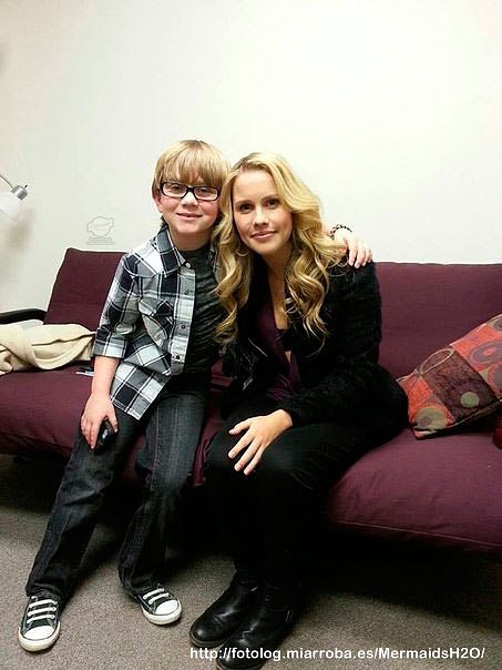 Behind the scenes Claire Holt en The Originals