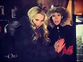 Behind the scenes Claire Holt en The Originals
