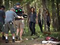 BTS de Phoebe y Claire en epi 1x05 d The Originals
