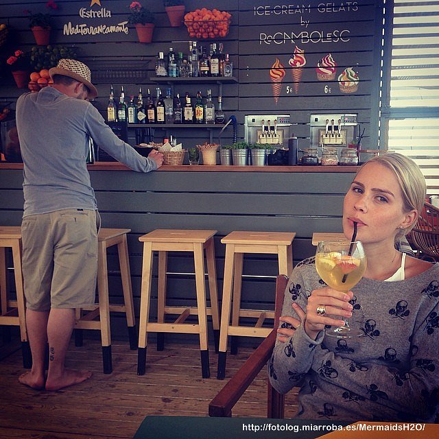 Claire Holt en Barcelona
