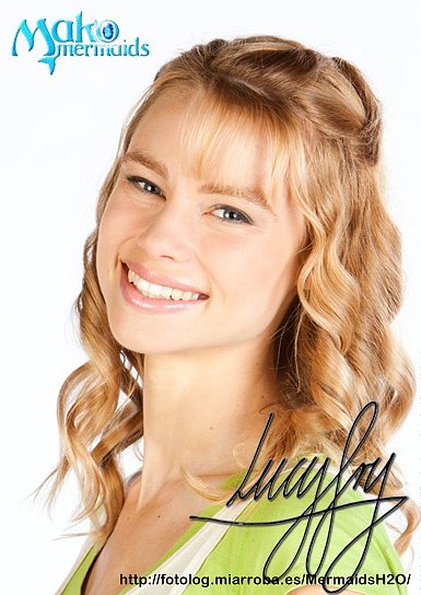 Autógrafo de Lucy Fry (Lyla) de Mako Mermaids