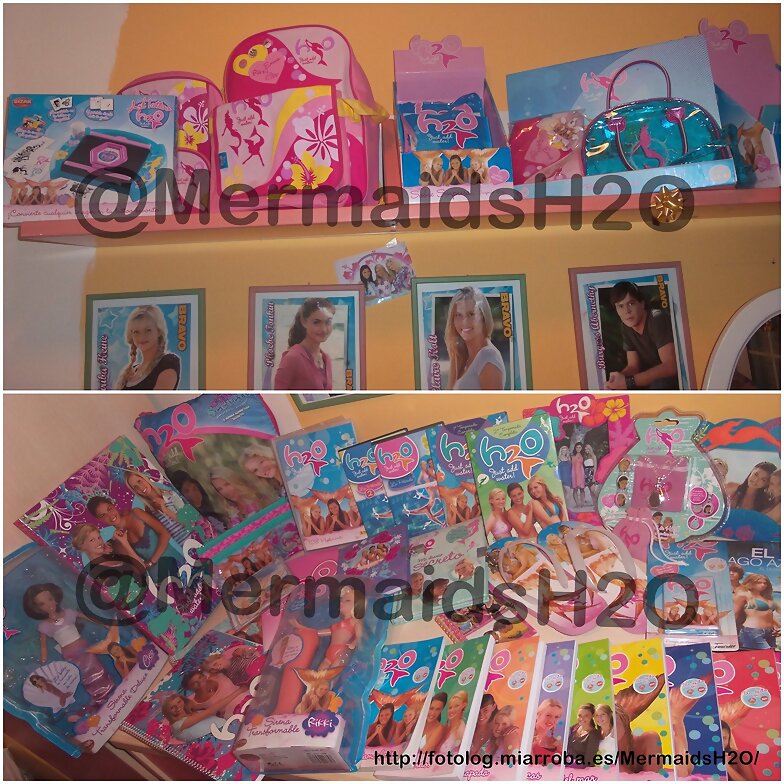 Todas mis cosas de H2O Just Add Water