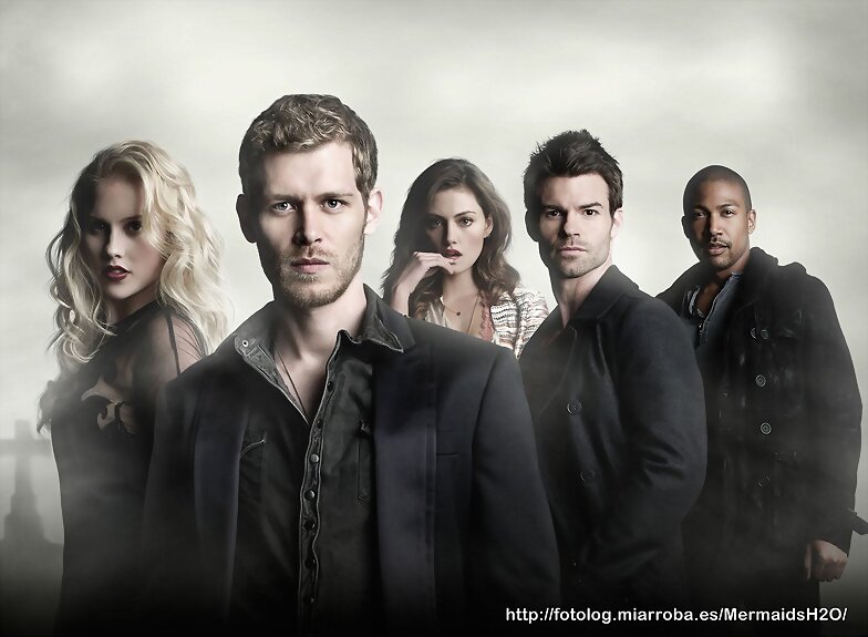 Poster Claire Holt y Phoebe Tonkin The Originals